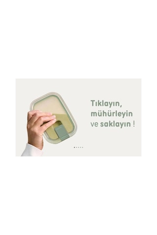 Easyclip Saklama Kabı 1000ml - Yeşil-7511