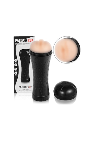 Truva Shop Passion Cup Fener Tipi Master Cup Secret Realistik Mastürbatör Suni Vajina