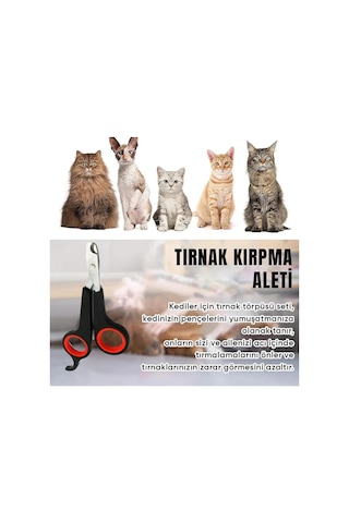 Mucit Home Evcil Hayvanlar İçin Tırnak Makası/ Kedi Köpek Pet Tırnak Makası