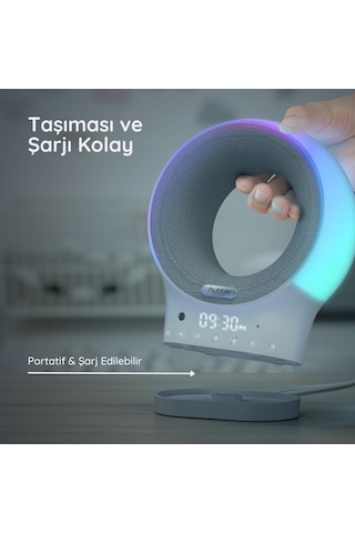 Hubble Eclipse+ Uyku Yardımcısı Portatif Bebek Hoparlörü