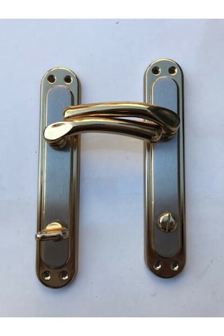 Albifirin Saten Kapı Kolu Oda - Wc - Yale Kapı Kolları (453602503)