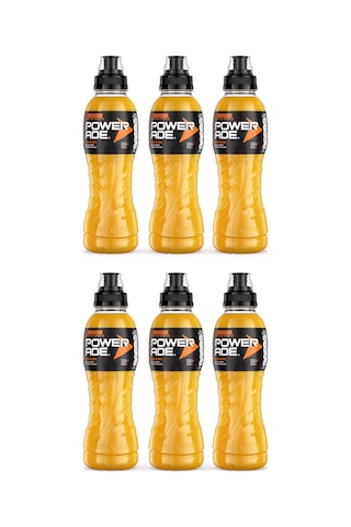 Powerade Sun Rush 500 Ml Portakallı Spor İçeceği X 6 Adet