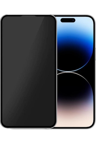 İphone 14 Pro Max Hayalet Ekran Koruyucu Tam Kaplayan Gizli Privacy