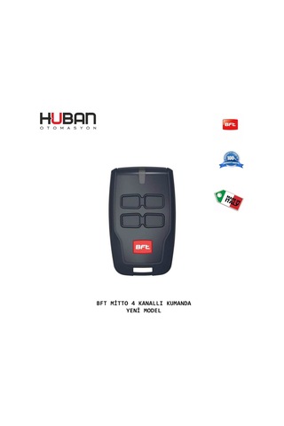 Bft Mitto 4 B Rcb 4 Kanallı Kumanda Yeni Model Bft Kumanda