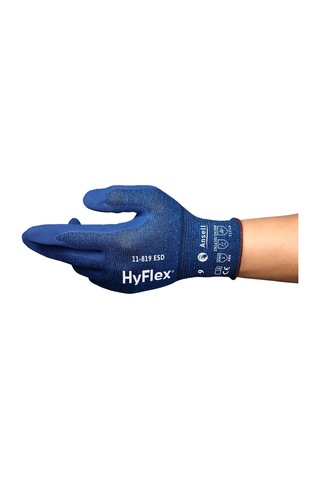 Ansell Hyflex 11-819 Esd Dokunmatik Ekran Konforlu Iş Eldiveni