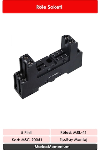 Momentum Röle Soketi 5 Pin MSC-90041