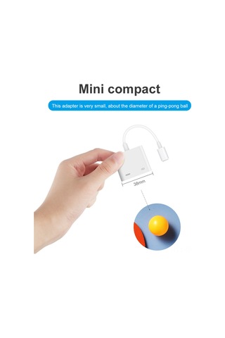 Singree İphone Uyumlu İçin Hdmı Kablosu - Lightning'dan 4k Hd Ekran Yansıtma, S500 Çip