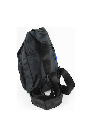 İmaks Küçük Boy Çokgözlü Günlük Çapraz Göğüs El Ve Omuz Çantası Unisex Body Bag Siyah 955 Siyah - Mavi
