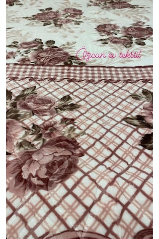 Sarar Çift Kişilik Battaniye-rosery Gül Kurusu Sarar10