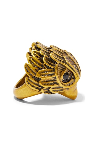 Chunky Eagle Xl Yüzük, Altın Renkli Gösterişli Tasarım Gold