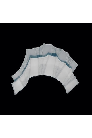 1 Çift El Perdeli Eldiven Ped Palet Yüzme Eğitimi Sıcak Satış Çok Renkli