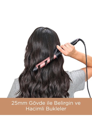 Babyliss C451E Rose Quartz 25 MM Tong Saç Maşası