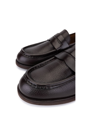 Tamer Tanca Erkek Hakiki Deri Kahverengi Loafer Ayakkabı 537 3819 Erk Ayk Sk25-26 Kahve Dr/gyk Kahverengi