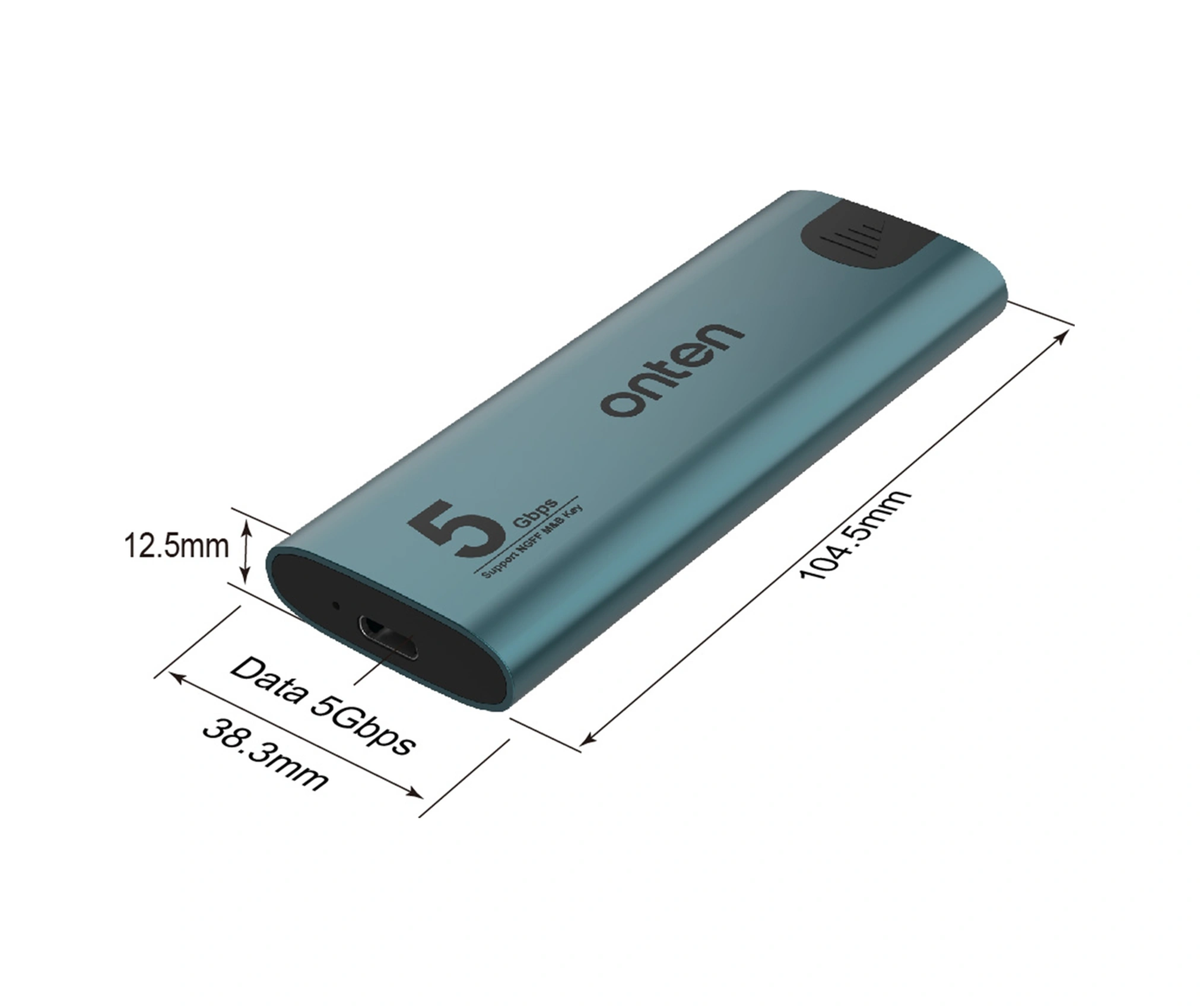 Sones Onten Uca321 5gbps M.2 M-key Ngff Ssd Muhafaza