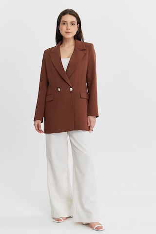 Oversize Dokuma Blazer Ceket 001