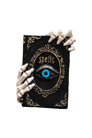 Homyl Kitap Heykelcik Ev Dekorasyonu Dekoratif Reçine Heykel Raf 14cmx8,5cmx19,8cm