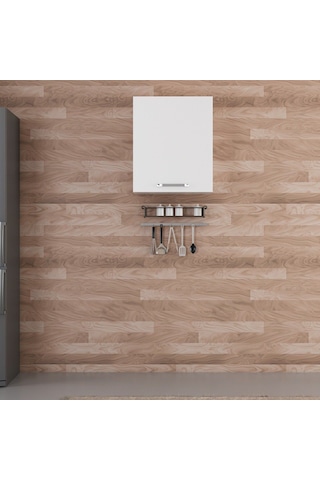 Minar Mutfak Üst Modül 1dk2r 60cm Dolap Beyaz - B1