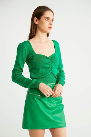 Robin T93761-22k Kadın Triko Bluz T93761-R1938