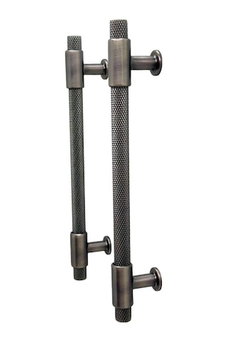 Handles Kulp Mobilya Dolap Mutfak Çekmece Kulpu 158 Mat Skoç Füme 224 Mm 22,4 Cm 10 Adet
