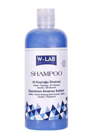 W-Lab Cosmetics At Kuyruğu Eki Şampuanı 400 ML