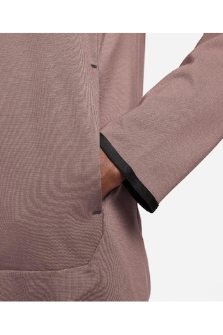 Nike Tech Fleece Lightweight Dx0822-291erkek Hoodie Kahverengi
