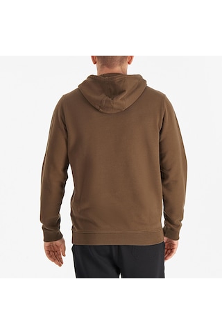 Columbia Csc Basic Sm Logo Erkek Kapüşonlu Sweatshirt-6068 Zeytin Yeşili