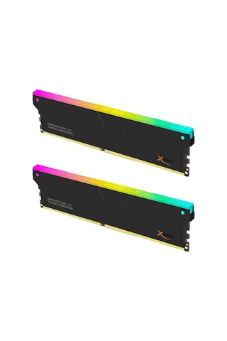 Manta Xsky Rgb 32gb 2x16gb Ddr5 6400mt/s Cl32, Amd Expo Uyumlu, Sk Hynix Ic, Oyun Masaüstü Bellek Modülü, Siyah