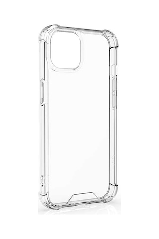 Zore Apple iPhone 13 Mini Uyumlu Omsy Kamera Korumalı Nitro Anti Shock Silikon-renksiz