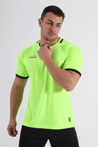 Diadora Elite Antrenman T-Shirt Fosfor Yeşil