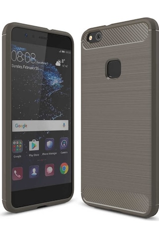 Huawei P10 Plus Kılıf Zore Room Silikon Kapak Siyah