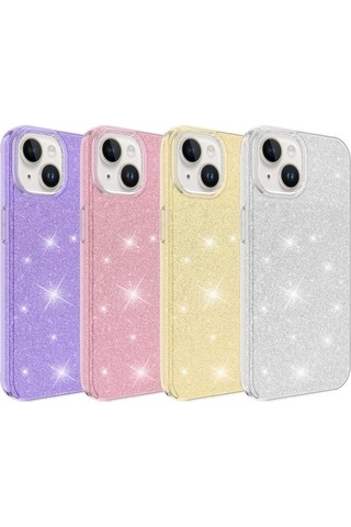 Apple Uyumlu iPhone 14 Plus Kilif Zore Shining Silikon 561210824