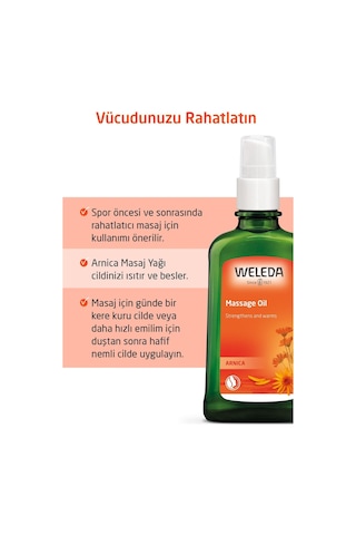 Weleda Arnika Massage-öl Masaj Yağı 100 Ml