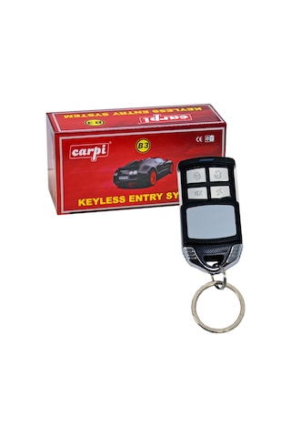 Carpi Açma Kapama 12v Kapaklı Siyah Kumandalı 4 Tuşlu Sinyal Çıkışlı Br4602605