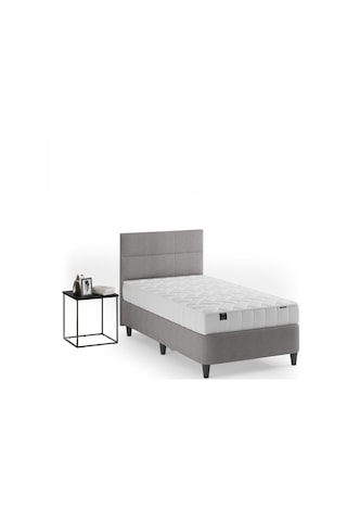Yataş Supreme Star Canto New Deep Yatak Baza Başlık 3'lü Set -kahverengi 90 x 190