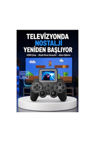 S10 Gamepad Hdmı Tv Bağlantılı 520 Klasik Retro Oyun 2025 Seri  Yeni Nesil Mariposascrt