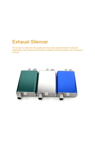 Ximistore9 24mm Egzoz Susturucu - Yüksek Kaliteli Alüminyum Alaşımlı, Isıya Dayanıklı Ve Sessiz Park Etme