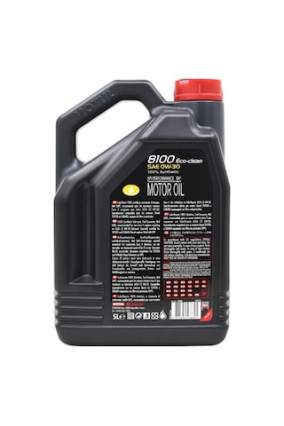 Motul 8100 Eco Clean C2 SAE 0W-30 Motor Yağı 5 L