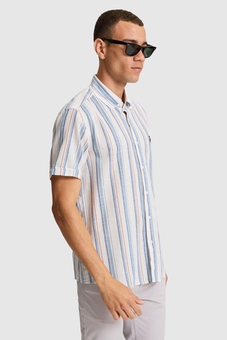 U.S. Polo Assn. U.s. Polo Assn. Erkek Dokuma Gomlek Pu-10191 Lacivert