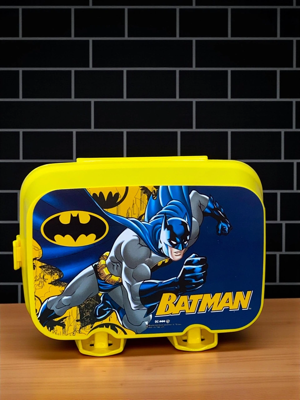 Batman 4 Bölmeli Çocuk Beslenme Kutusu Batman