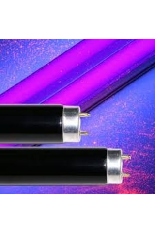 Ultraviyole 18Wat Mor Işık / Blb 18 Watt Floresan Ampul/ 395 Nm