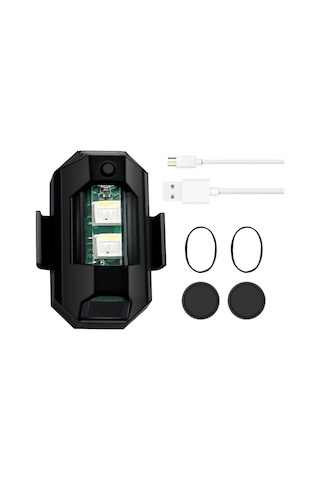Led Anti Çarpışma Uyarı Işığı 7 Renk / Drone / Araba / Motor /