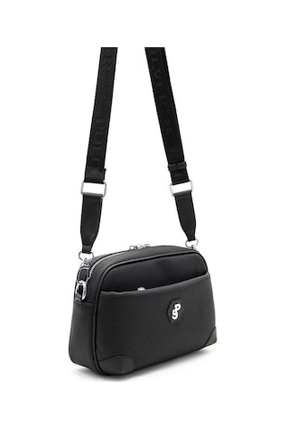 Silver Polo Sp1094 Kadın Çapraz Çanta Petek Siyah-siyah