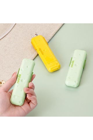 Çok Fonksiyonlu 3'ü 1 Arada İğne İplikleyici Ve İplik Açıcı Ev Taşınabilir El Dikiş Aleti Yeşil