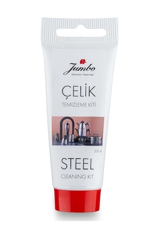 Jumbo Çelik Temizleyici Kiti Black