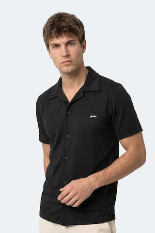 Slazenger Katelın Erkek Siyah Gömlek