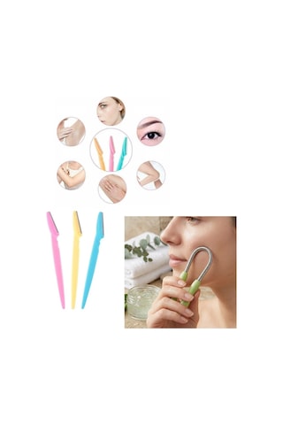 Jol Beauty Jol-040 Kaş Usturası Ve Yanak Yayı Set 2cps - 6'li Paket Diğer
