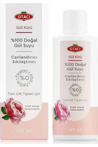 Otacı Gül Kürü Doğal Gül Suyu  150 ML