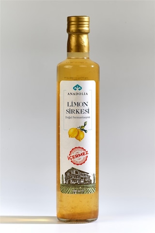 Anadolia Doğal Fermantasyon Limon Sirkesi 500 ML Anadolia Doğal Fermantasyon Limon Sirkesi 500 ML