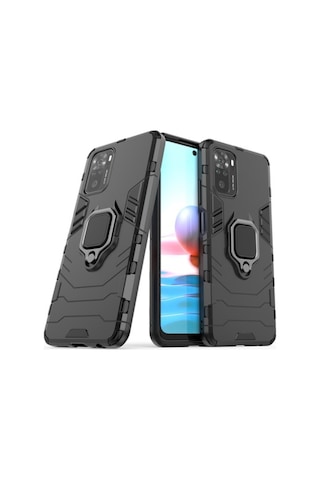 Xiaomi Redmi Note 10S Batman Serisi Yüzük Standli Armor Kilif 492167251