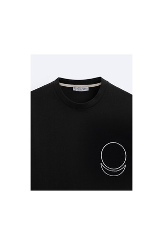 Oversize Siyah T-shirt - Allatra SIYAH